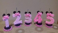 Velas Minnie Rosa